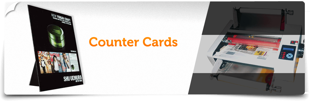 Custom Counter Card Designs