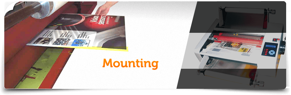 Professional Mounting and Print Finishing