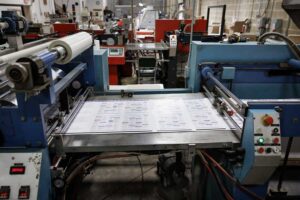 A machine for professional laminating services in Strongsville, OH